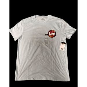 Lee Graphic Tee Short Sleeve‎ Crew Neck T-Shirt Crafted For Purpose L